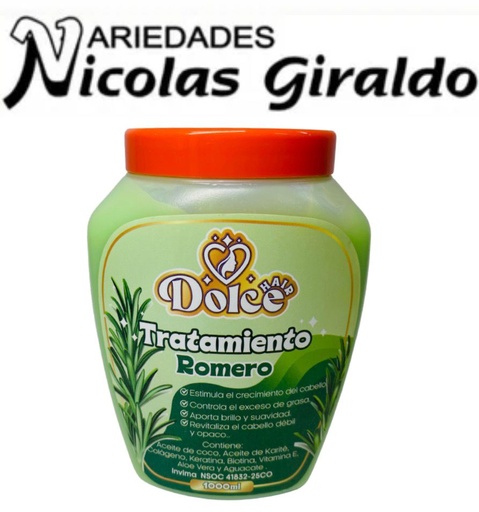 [DOLCE-1000] Tratamiento dolce x1000ml romero