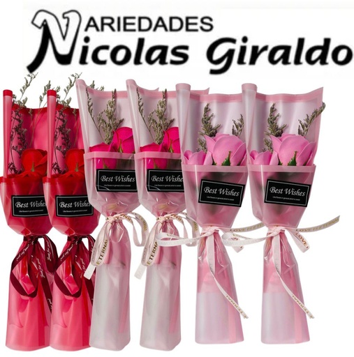 [BRU12-54] Rosas estuche X1 CJ X12 