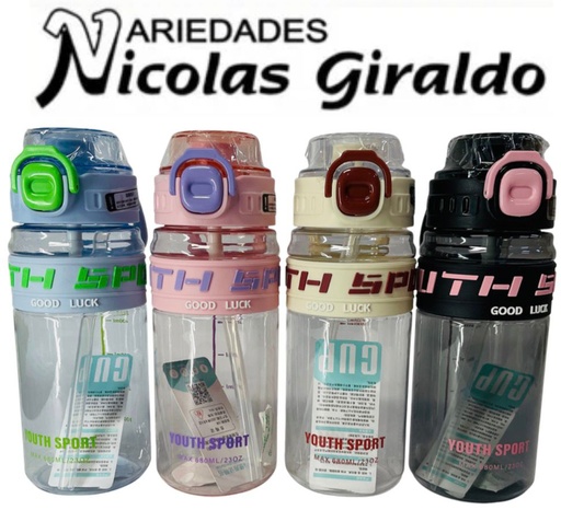 [PTQ1878] Termo fino importado 680ML