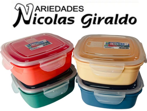 [H402] Coca hermetica beed cuadrada color #2  