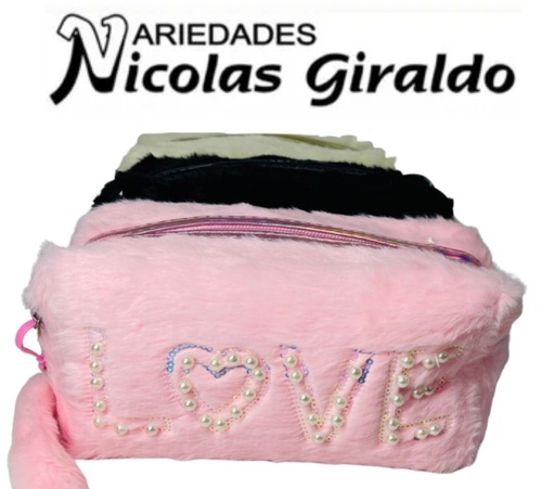 [WCB1774] Cosmetiquera dama peluda