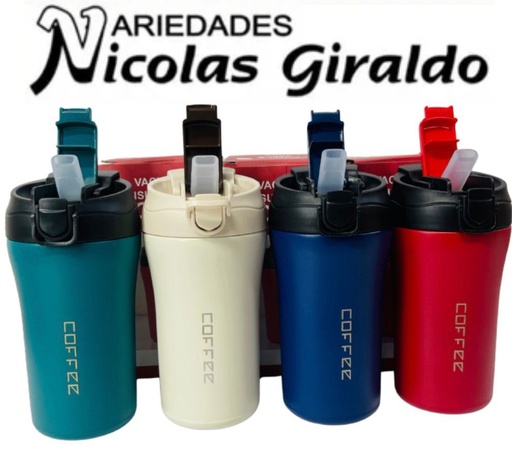 [YNC125-116] Termo metal pequeño coffee