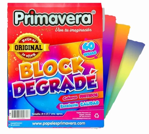 [P178] Block degrade primavera