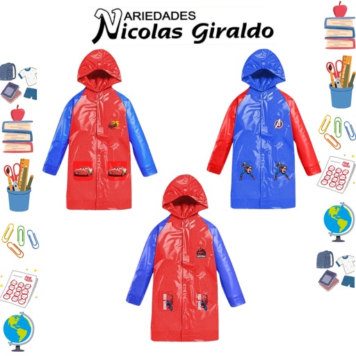 [P3657] Capa disney M niño