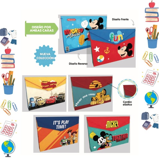 [P239] Carpeta primavera plastica fuelle niño