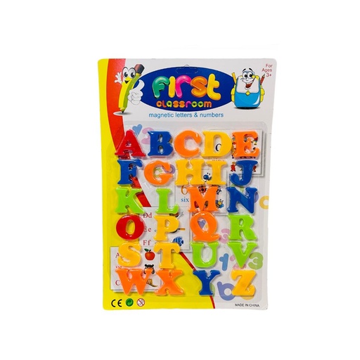 [PTP1094] Carton alfanumerico magnetico