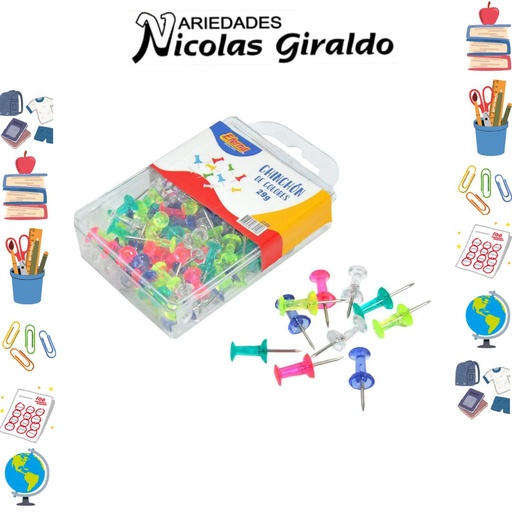 [ET358] Chinche eterna cabeza transparente