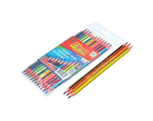 [ET122] Color eterna x12 doble punta economico