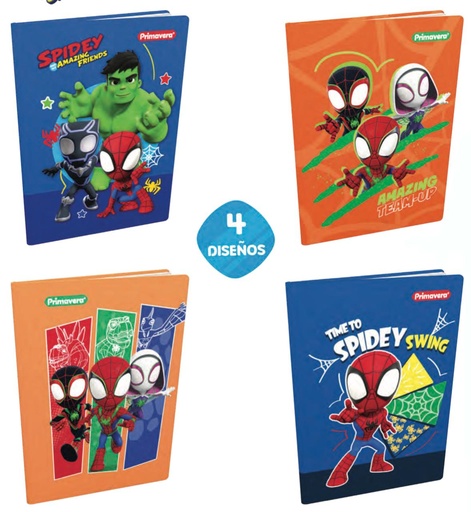 [P3885] Cuad cosido prim. p.dura100 H cuadro spidey