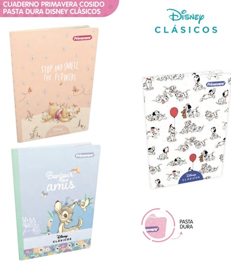 [P3849] Cuad cosido prim. p.dura100 H cuadros clasicos disney