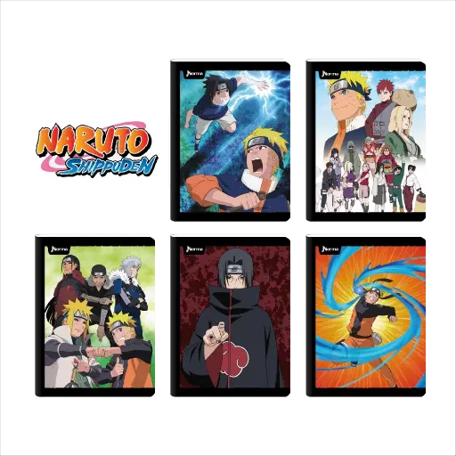 [560032] Cuaderno norma gama media naruto 100H raya