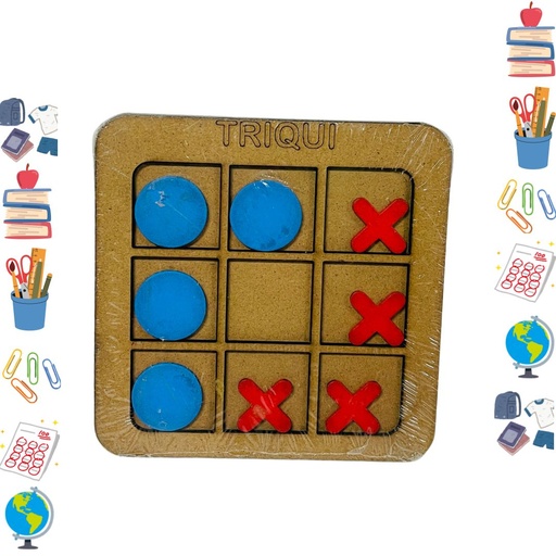 [DM012] Didactico madera triqui fino