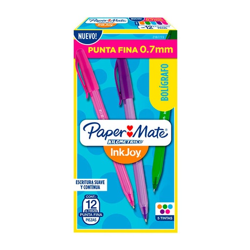 [2107773] Lapicero kilometrico 100 surtido .7 tapa x12