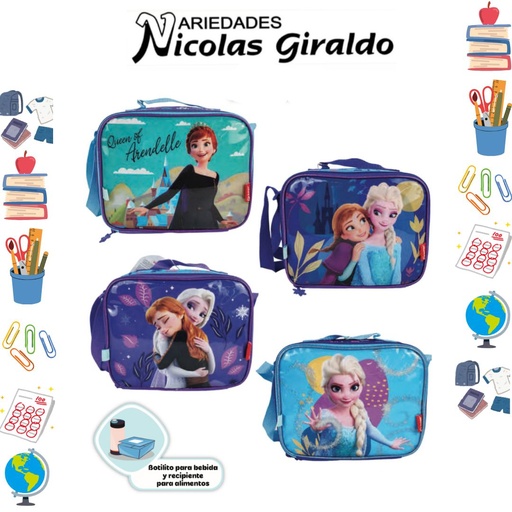 [625-018-1582] Lonchera primavera frozen orizontal