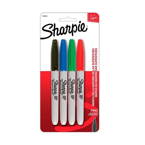[1825090] Marcador sharpie carton x4