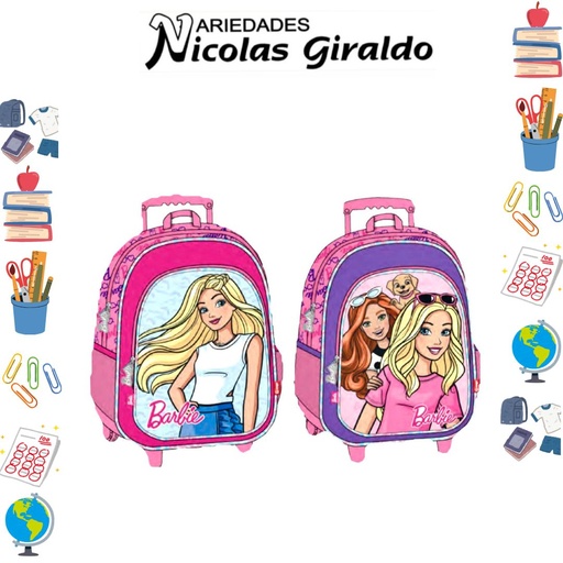 [624-028-1517] Morral prim. grande ruedas barbie
