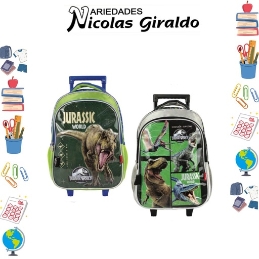 [622-041-1647] Morral prim. ruedas grande jurasic