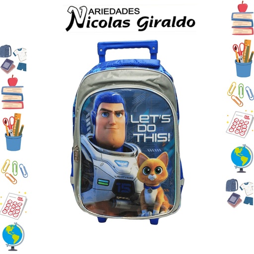 [622-018-1986] Morral prim. ruedas grande lightyear