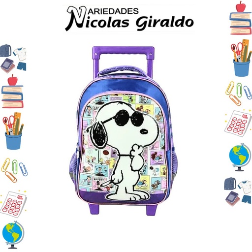 [624-100-1674] Morral prim. ruedas grande snoopy