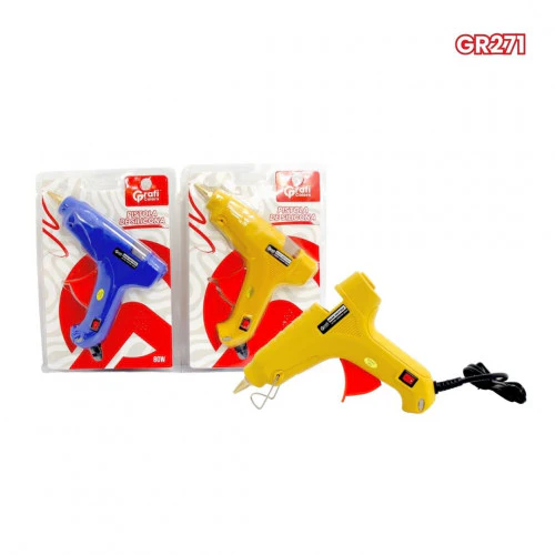 [GR271] Pistola silicona grande fina graficolors 