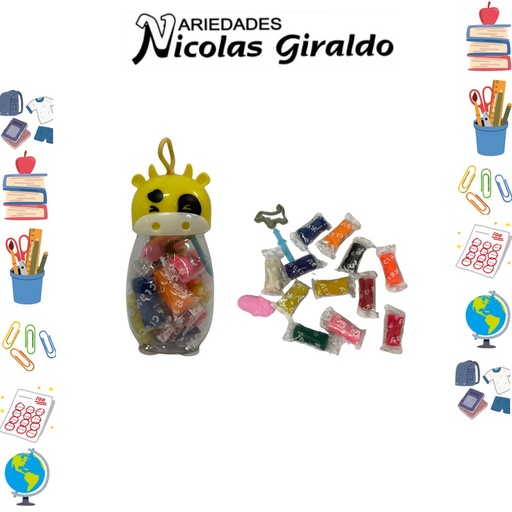 [PT21122] Plastilina molde figura vaquita