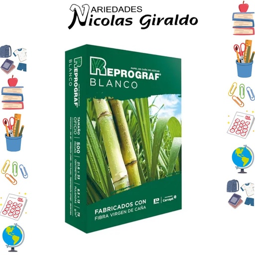 [3000516] Resma carta blanca reprograf