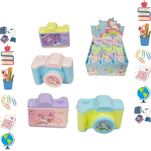 [PT17094] Sacapuntas doble deposito camara caja x36