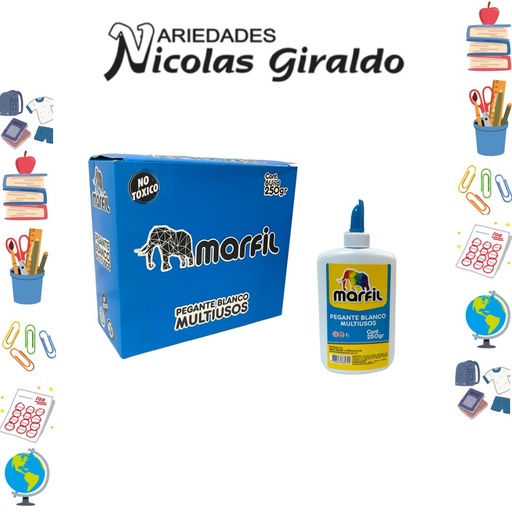 [154884] colbon marfil x250 gramos caja x6