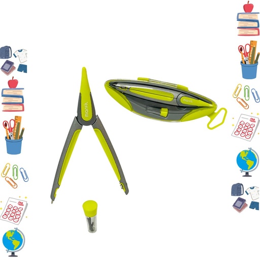 [139759] compas estuche triangular marfil