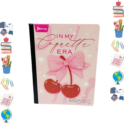 [551538] Cuaderno norma cosido economico 100H rayas femenino 